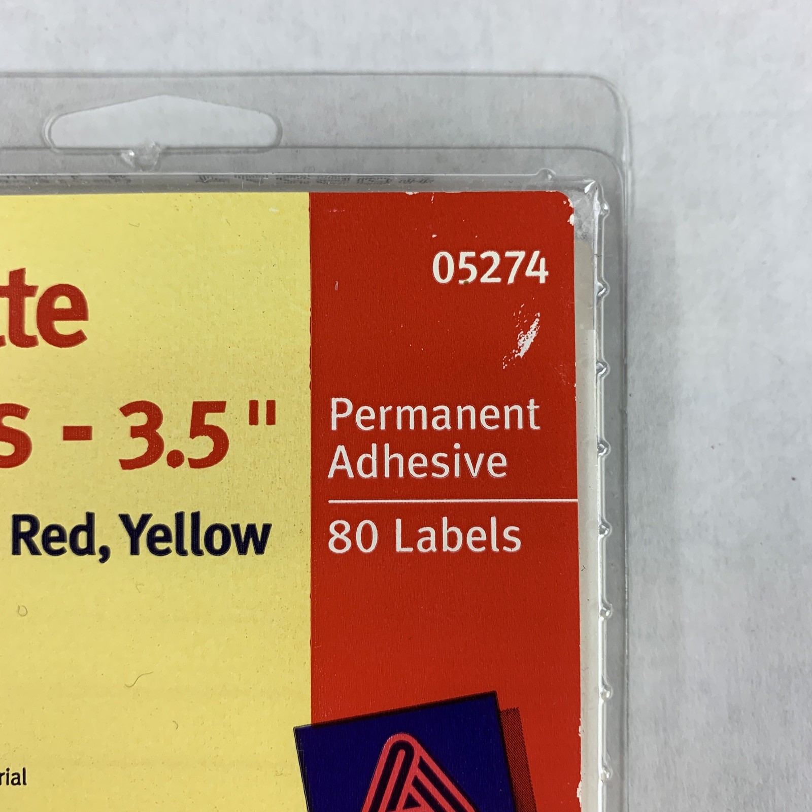 Avery 05274 3.5″ Diskette Labels 80 Label Vintage Multiple Colors New SEALED OEM
