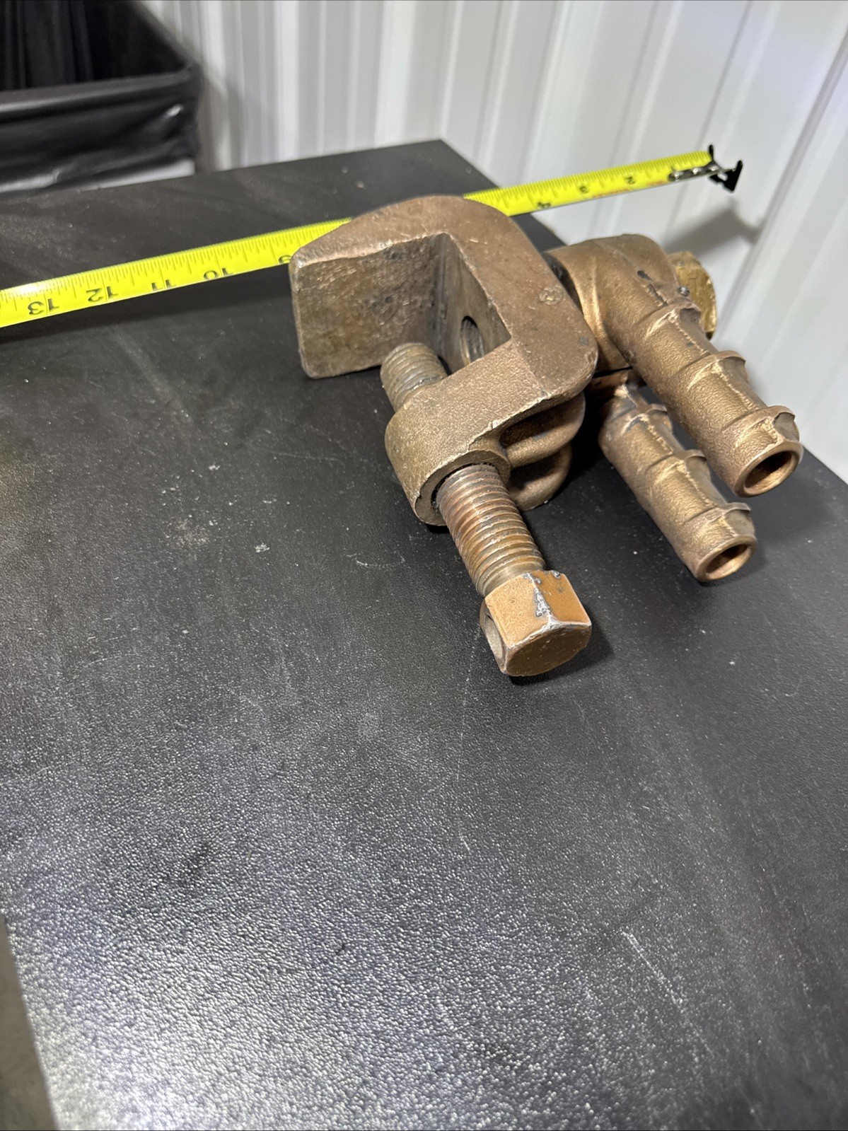 Roto Ground Clamp, Tweco Male Plug, C-Clamp Esab Welding Tweco