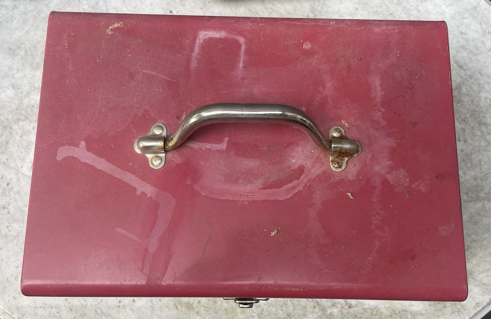 Vintage Milwaukee Tools Heavy-Duty 1/2″ Right Angle Drill ( Metal Box Only )