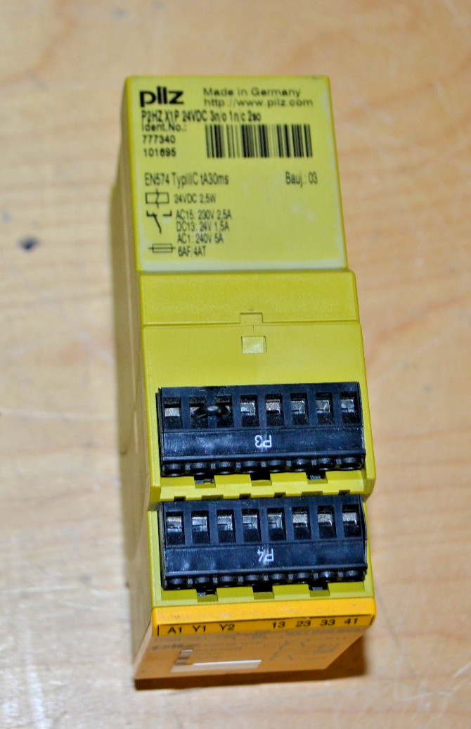 PILZ ~ P2HZ X1P ~ 24VDC 3n/o 1n/c 2so Safety Relay ~ 777340 ~ (B2)