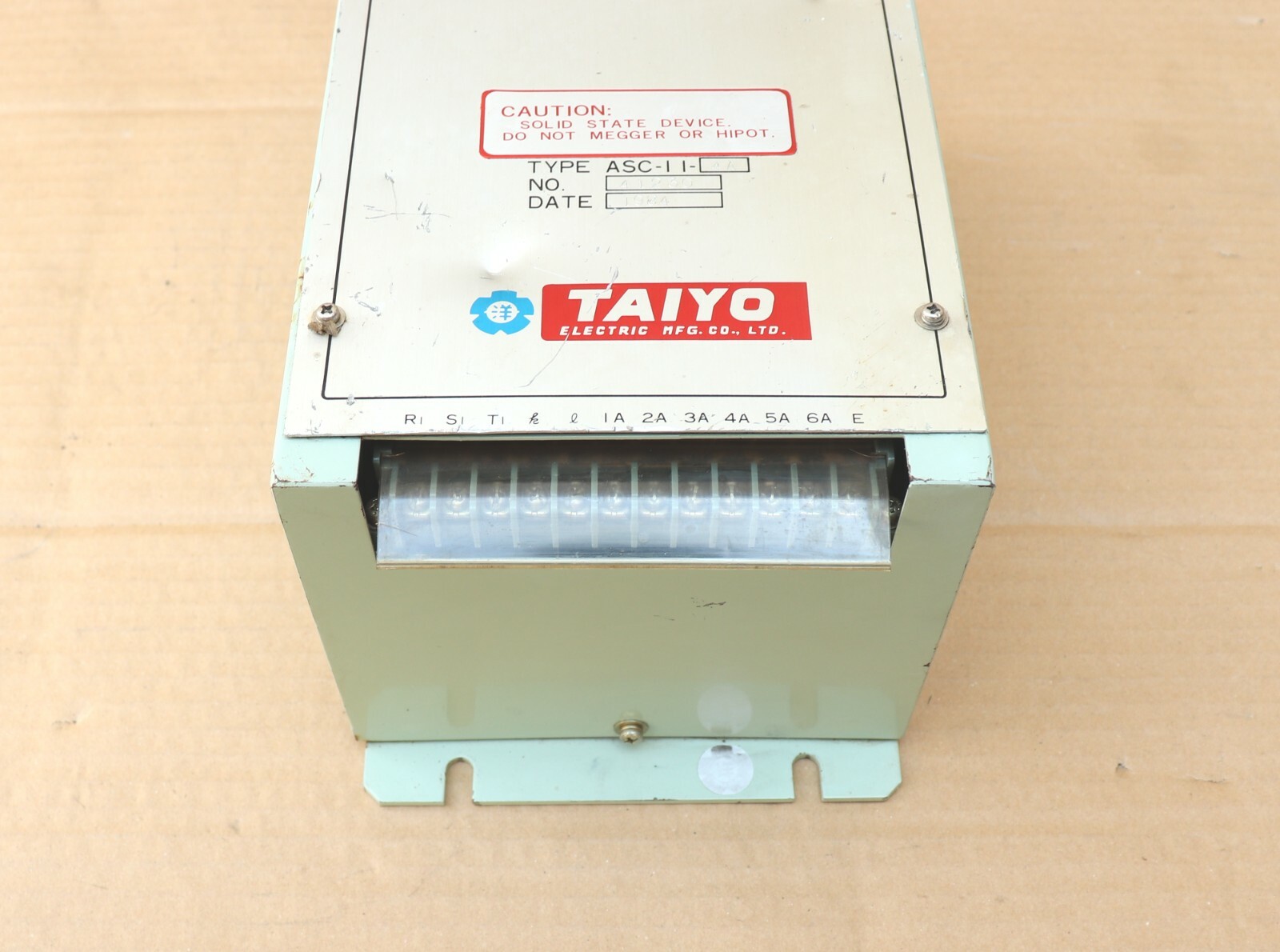 TAIYO ASC1 AUTOMATIC VOLTAGE REGULATOR AVR ASC114A