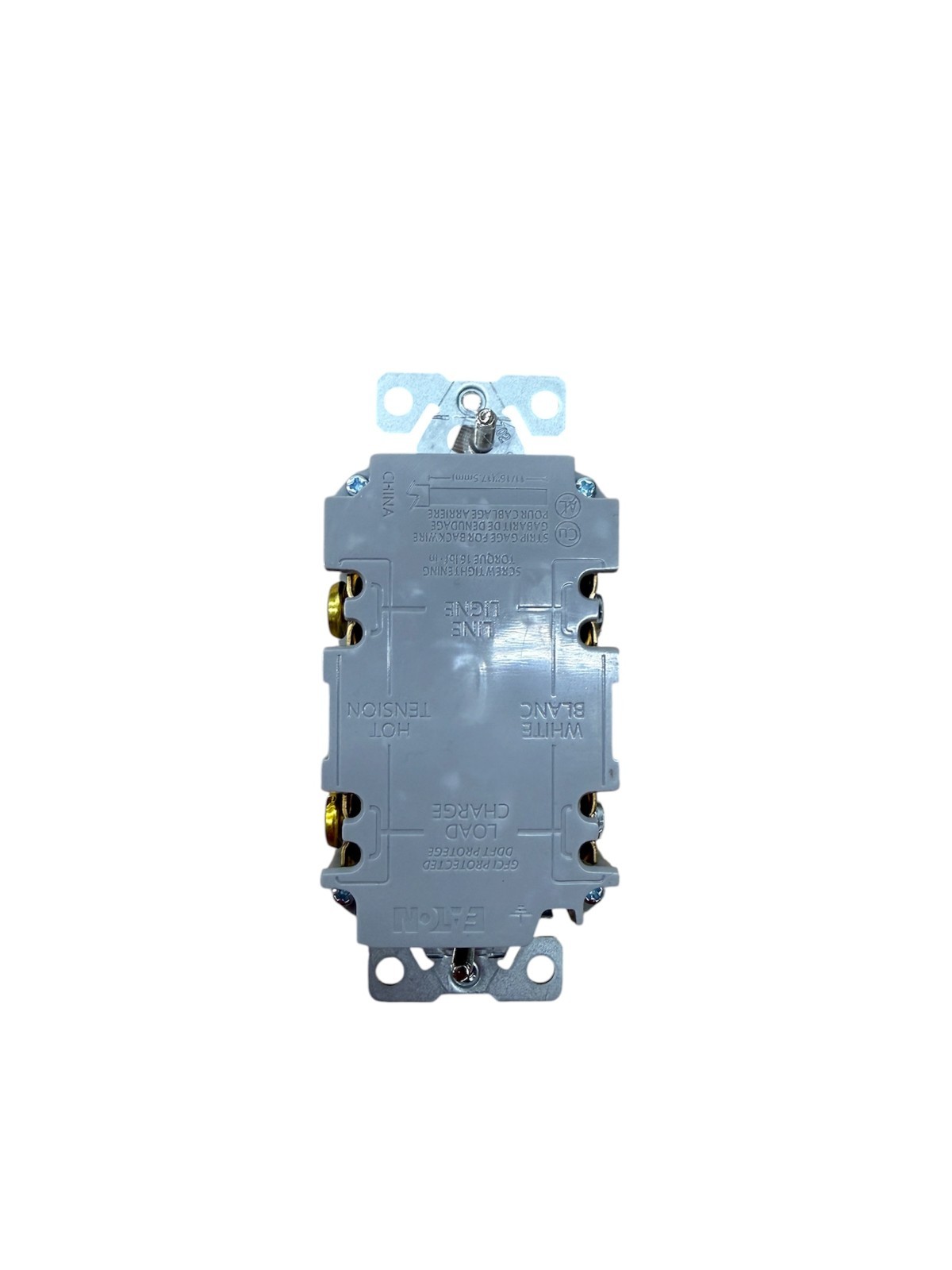 10 PCS Eaton TRGF15 15A Tamper Resistant GFCI Outlet Receptacle 125V White
