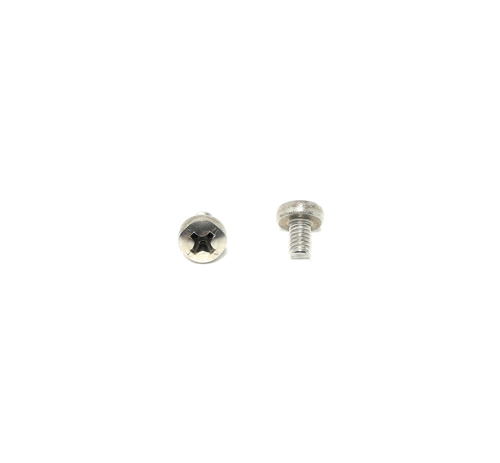 (25) M4-0.7 x 6 Stainless Steel Phillips Pan Head Machine Screw DIN7985 A2 M4x6