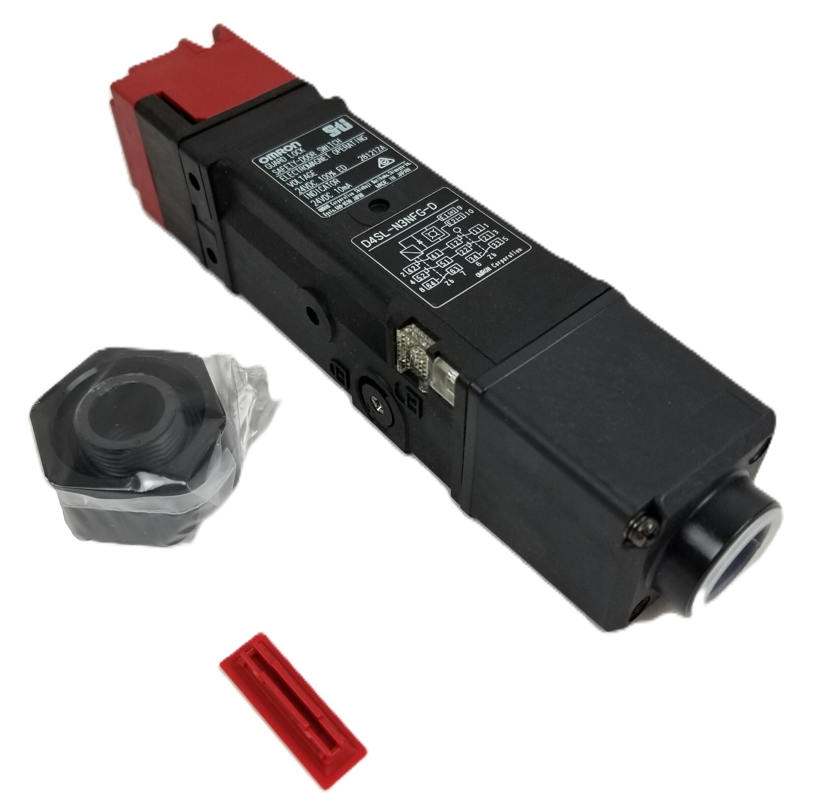 Omron D4SL-N3NFG-D Guard Lock Safety-Door Switch 1.5A 24Vdc 4NC+2NO IP67 NEW