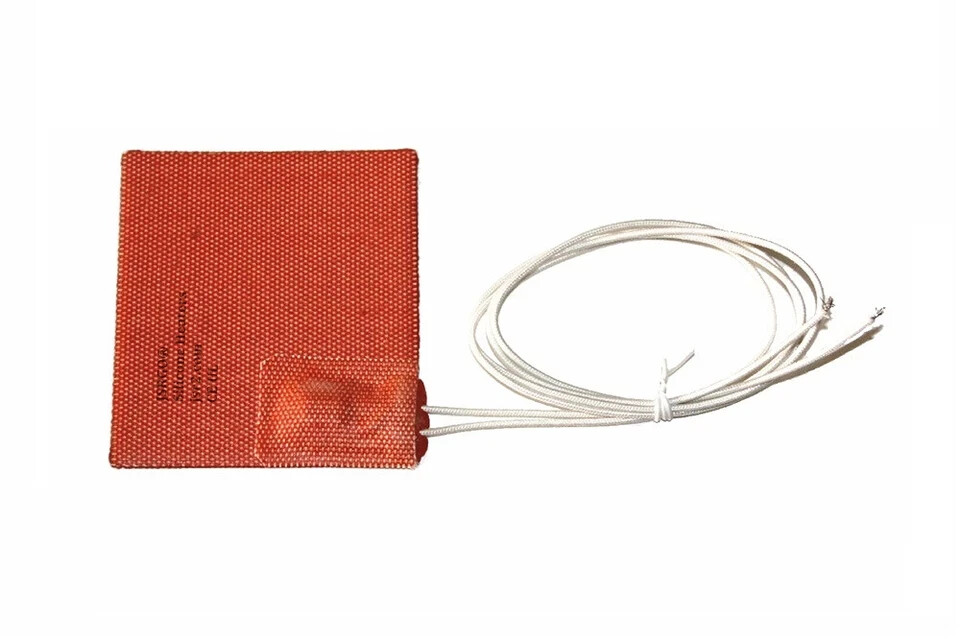Silicone Rubber Heater 3.5″ X 4″ 90 X 100mm 12V 6W Factory Direct Sale JSRGO