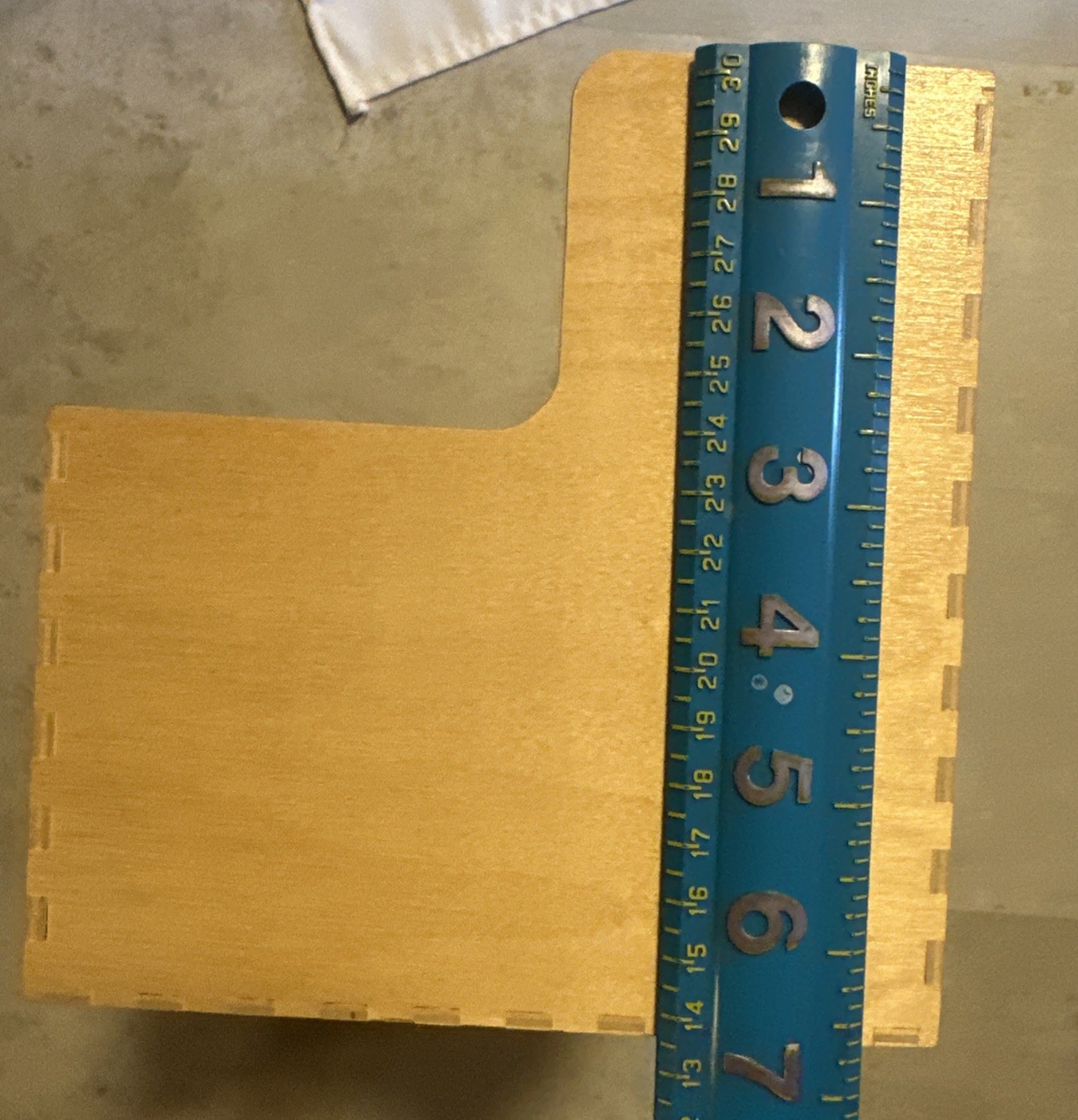 Vintage IKEA 1999 Birch Plywood Desk Organizer Storage 400.373.32 Poland