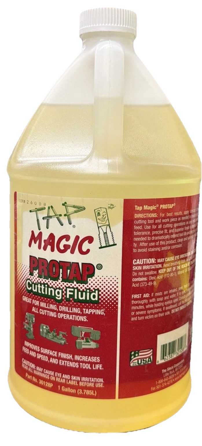 Tap Magic 30128P Cutting Fluid / Oil Protap 1 Gal Milling, Drilling, Tapping New
