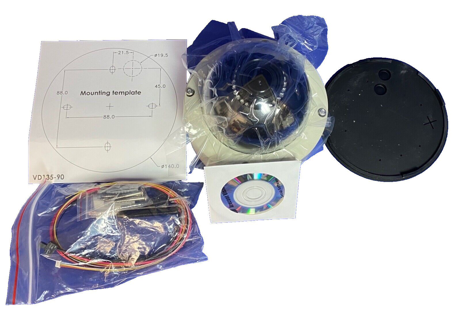 Arecont Vision AV2255PMIR-SH 1080p, MegaDome® 2,1920×1080, 2.8-8mm,NEW OPEN BOX