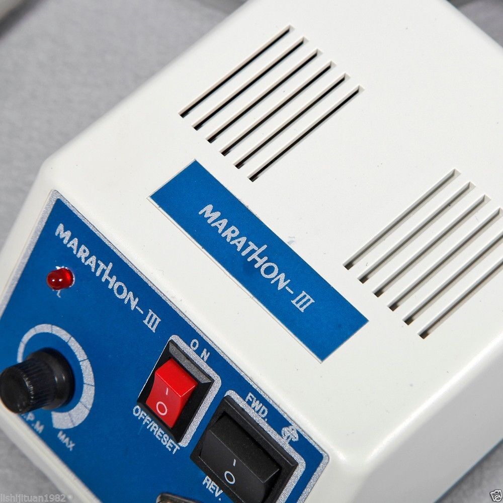 Dental Lab Marathon Electric Micromotor Polishing 35K rpm Motor Handpiece/ Bur