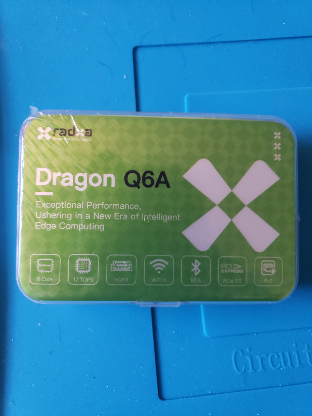 Radxa Dragon Q6A LPDDR5 Single Board Computer New 12 TOPS NPU Card sized AI SBC