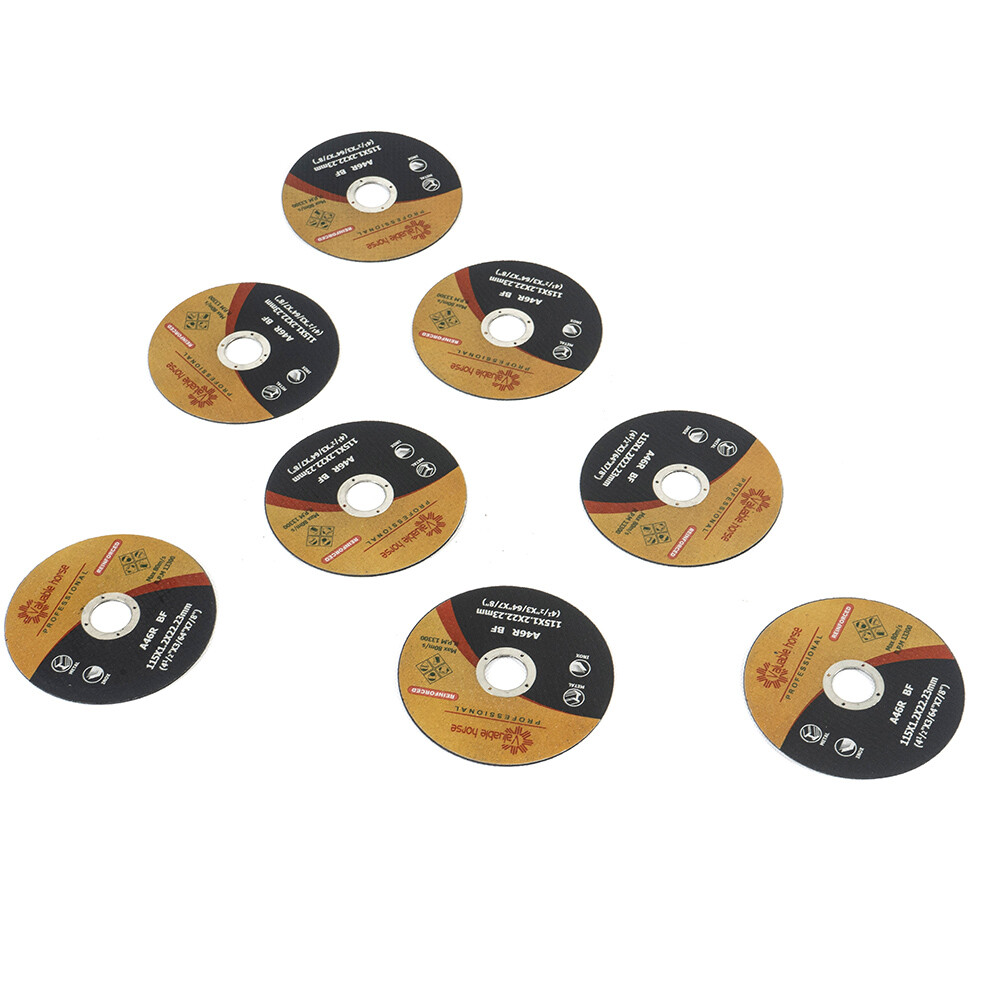 100 Pack 4.5 inch Cutoff Wheels 4.5 Cutting Discs Stainless Steel & Metal