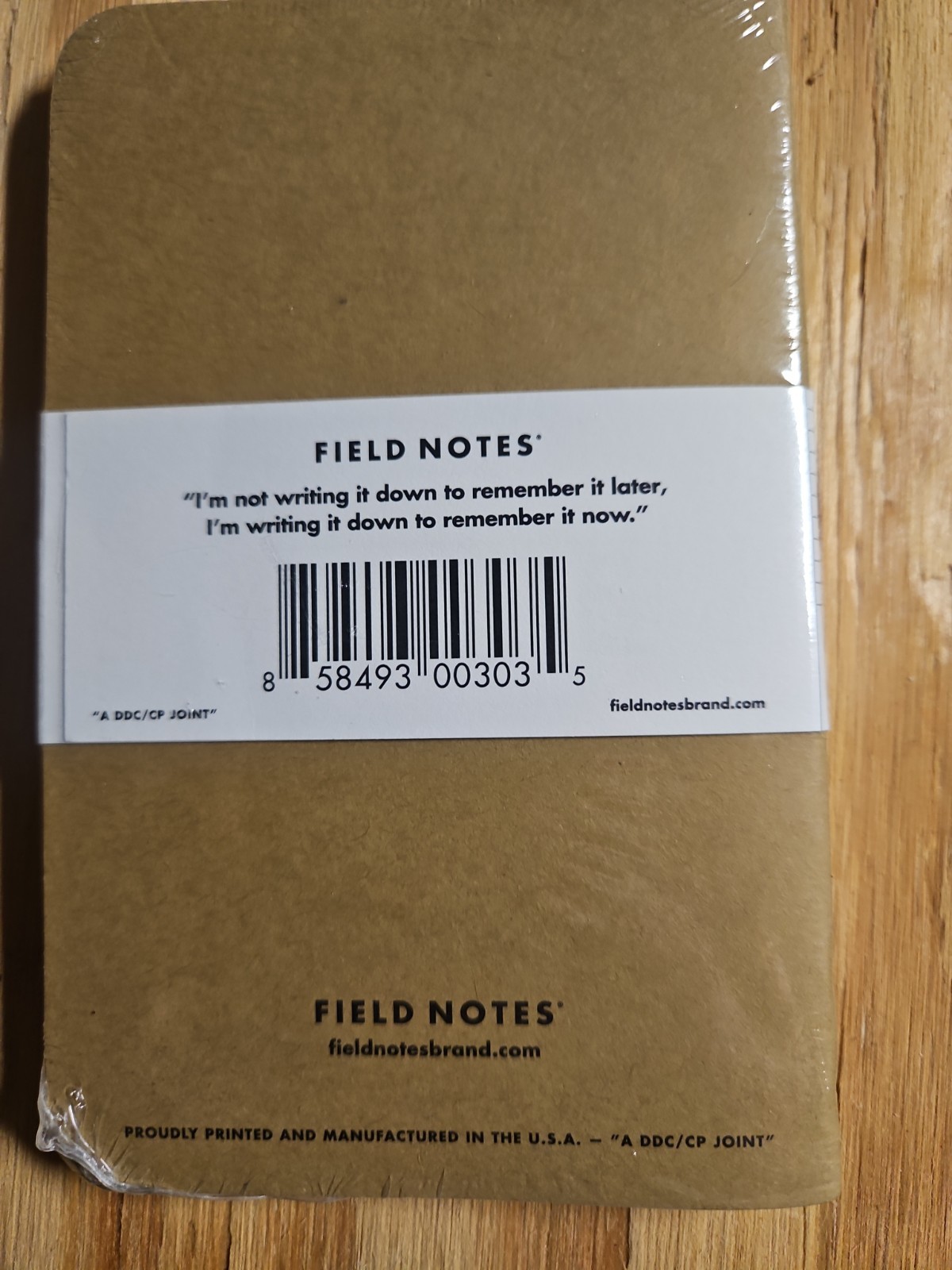 Field Notes Mixed 3-Pack Memo Notebooks Set NEW Sealed Package