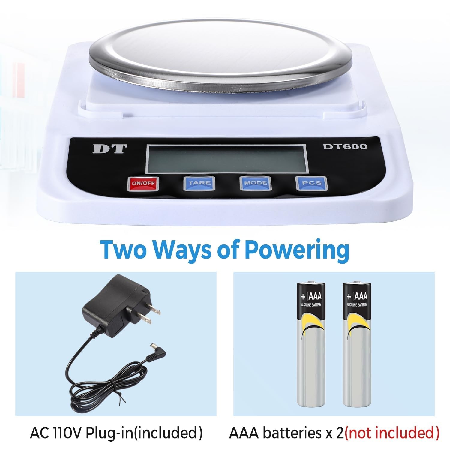 600g/1000g/3000gx0.01g Lab Scale Digital Analytical Balance Electronic Scale New