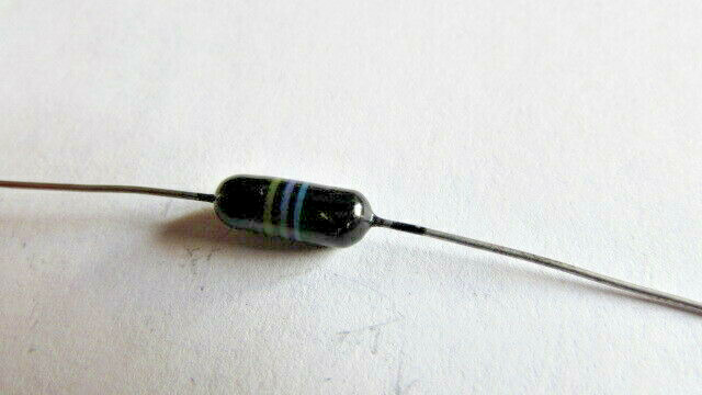 1N476 Vintage Large Glass Color Coded Germanium Diode Manufacture (1 Piece) USA