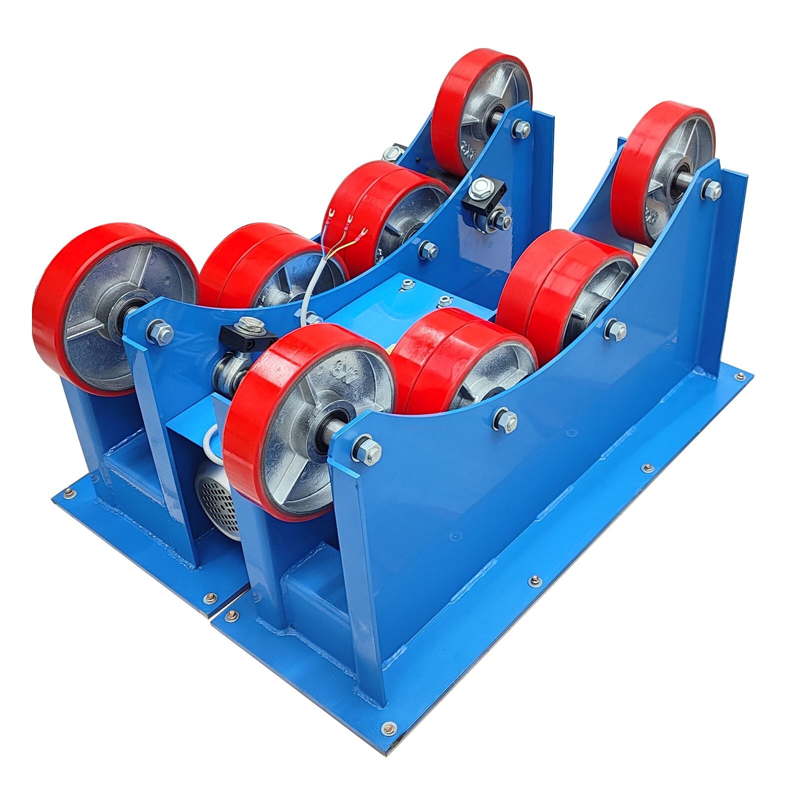 3T 660lbs Welding Turning Rolls Metalwork Weld Table Positioner 4 Soft Roller