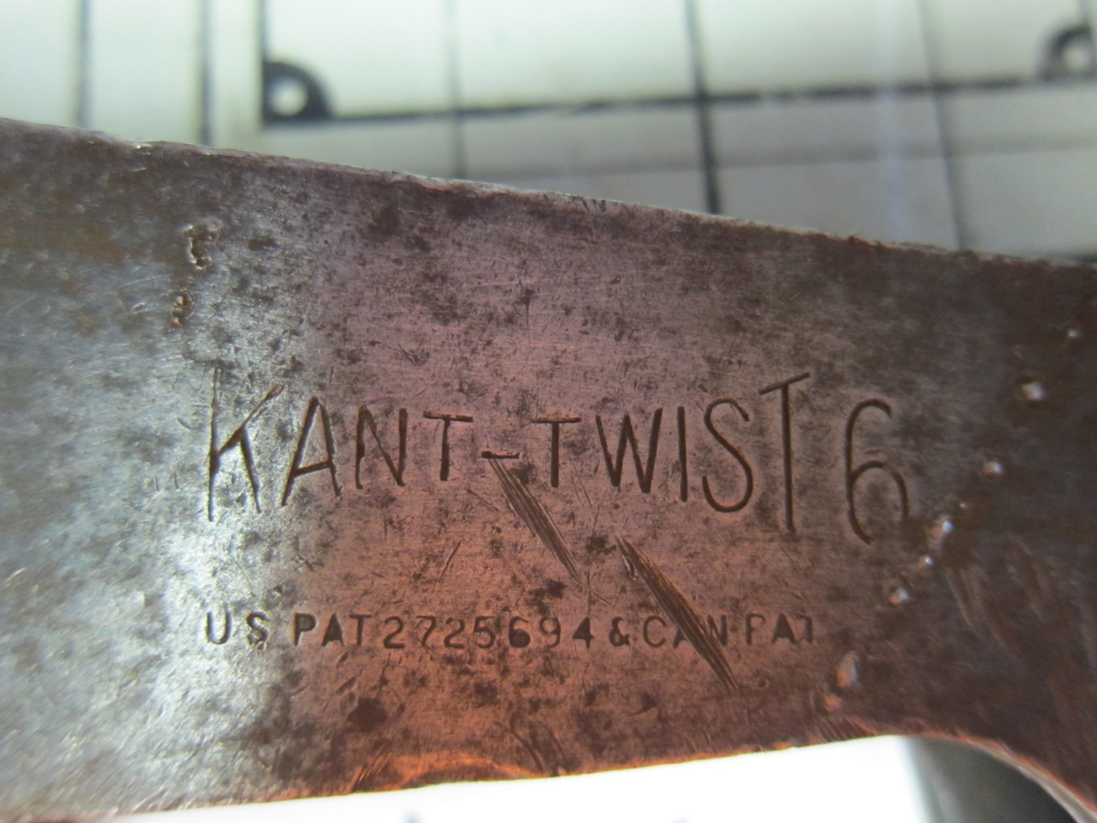 Vintage Kant Twist #6 Steel Clamp