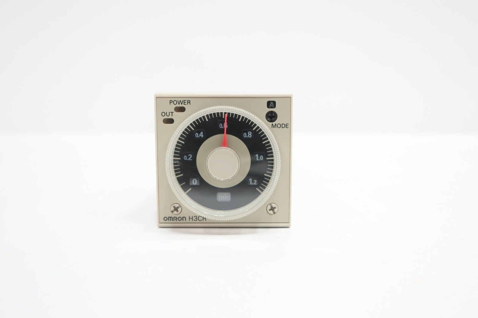 Omron H3CR-A Timer 0-1.2min 100-125v-dc 100-240v-ac
