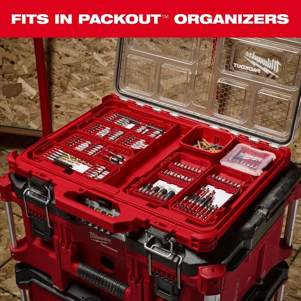 Milwaukee Shockwave Impact Duty Drill Drive & Fasten Set 75Pc