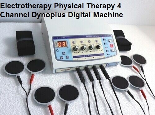 Electrotherapy 4 Channel Therapy Machine Digital Unit Home Use Model Dynopluse $