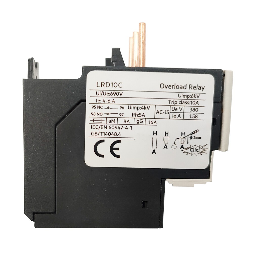 New TeSys LRD Thermal Overload relays LR-D10 LRD10C 4-6A series In US Free TAX