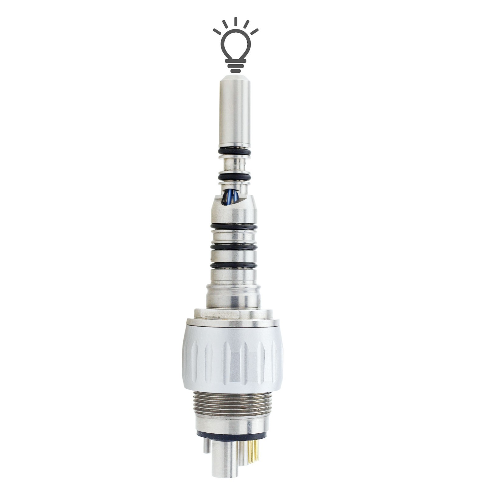 KaVo MULTIflex LUX 465 LED Style Dental Handpiece Coupling BEING 302PBQ 6 Pin