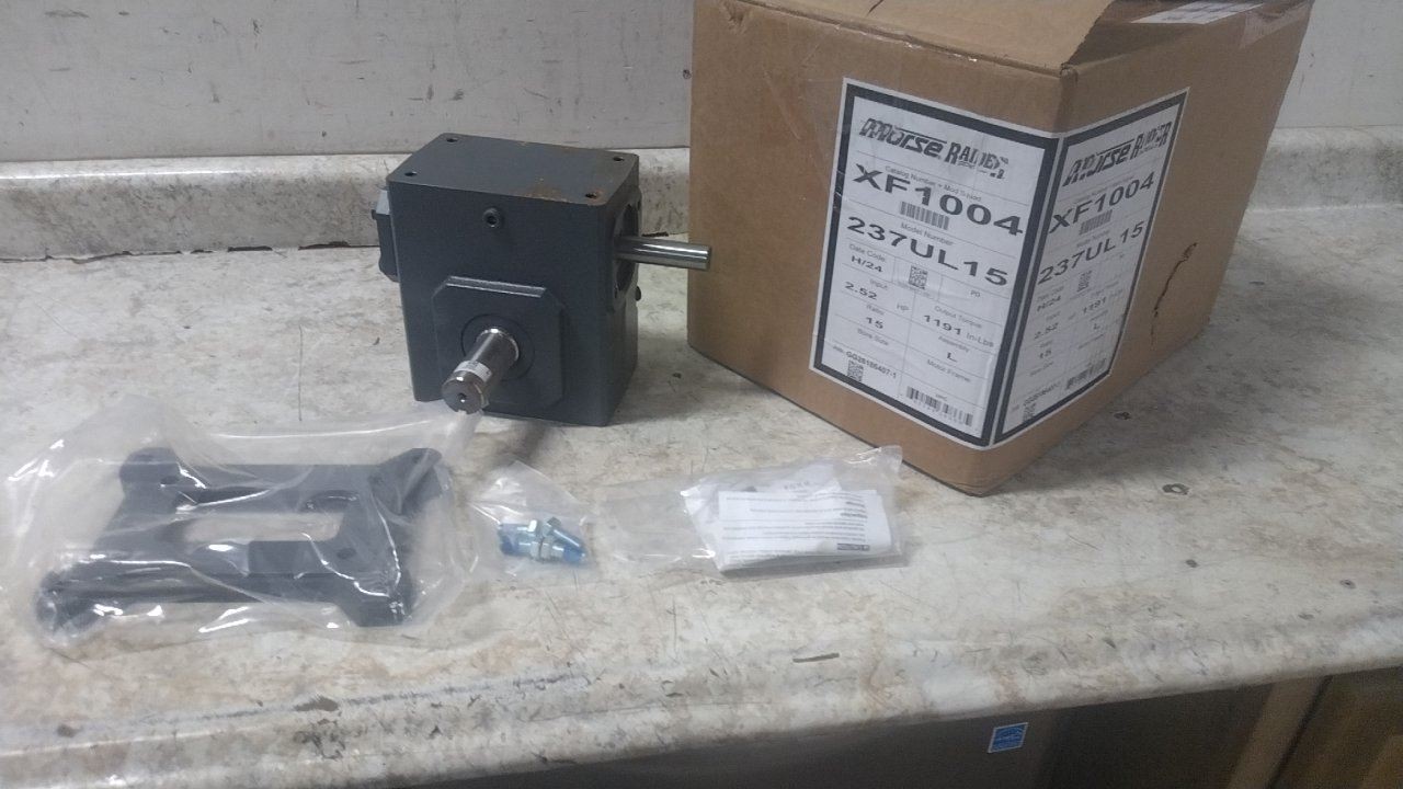 Morse Raider Plus 237UL15 2.77 HP at 1750 RPM Max Input HP Speed Reducer