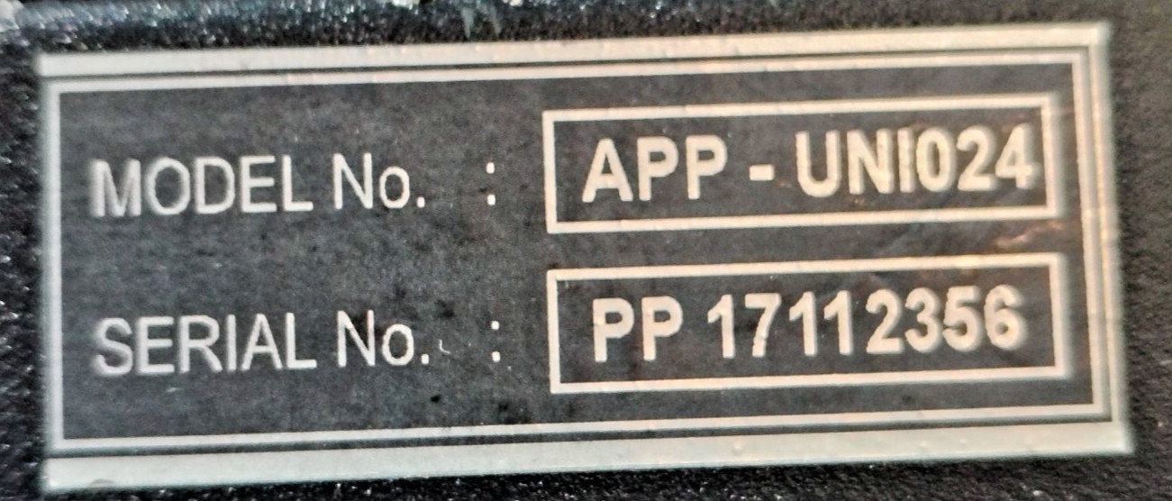 NEW ALAN APP-UNI024 POWERPACK WITH BATTERY BACKUP IN 110V/230V AC OUT 24V DC 4A
