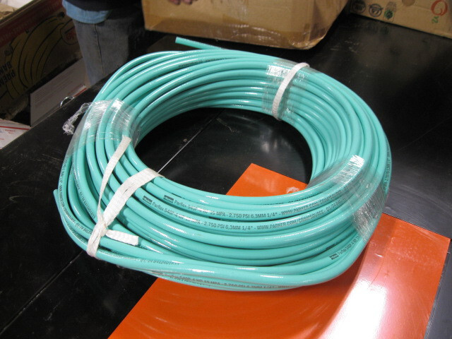 Parker Parflex 1/4″ ID FDA approved Water Hose 540P-4 2750 PSI – By the Foot