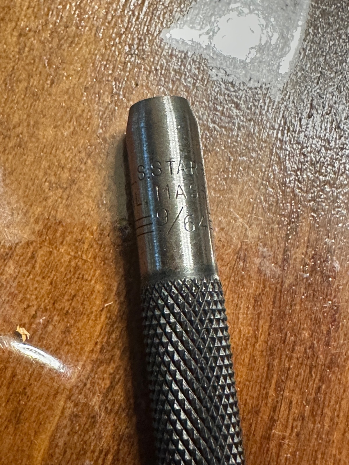 STARRETT 4 PIECE CENTER PUNCH SET- 1/16, 3/32, 9/64, 5/32