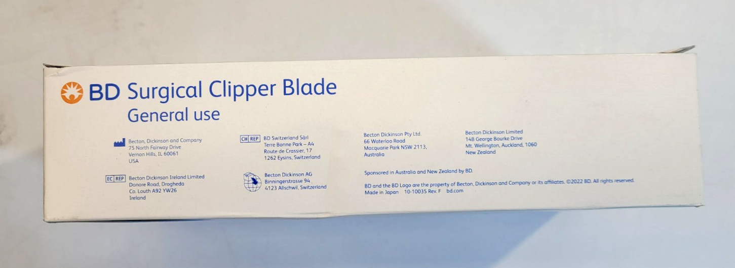 For Sale BD 4406 Surgical Clipper Blade (BOX/50)