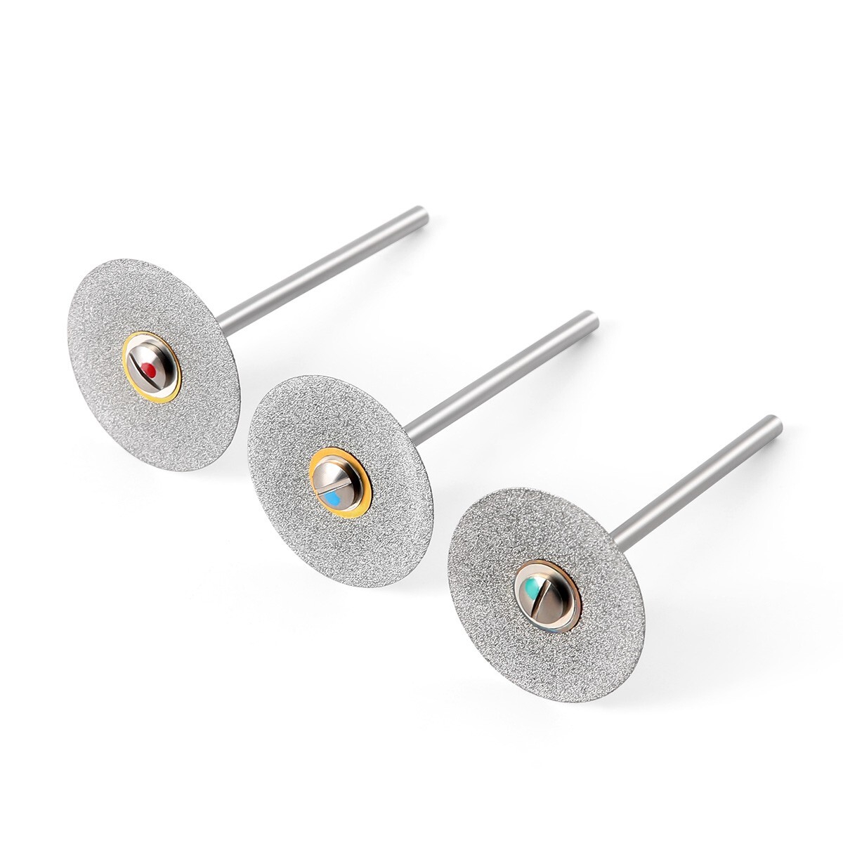 Dental Lab Diamond Disc Ultra-thin HP2.35mm/ 3/32inch Grit Disk Cutting Tool