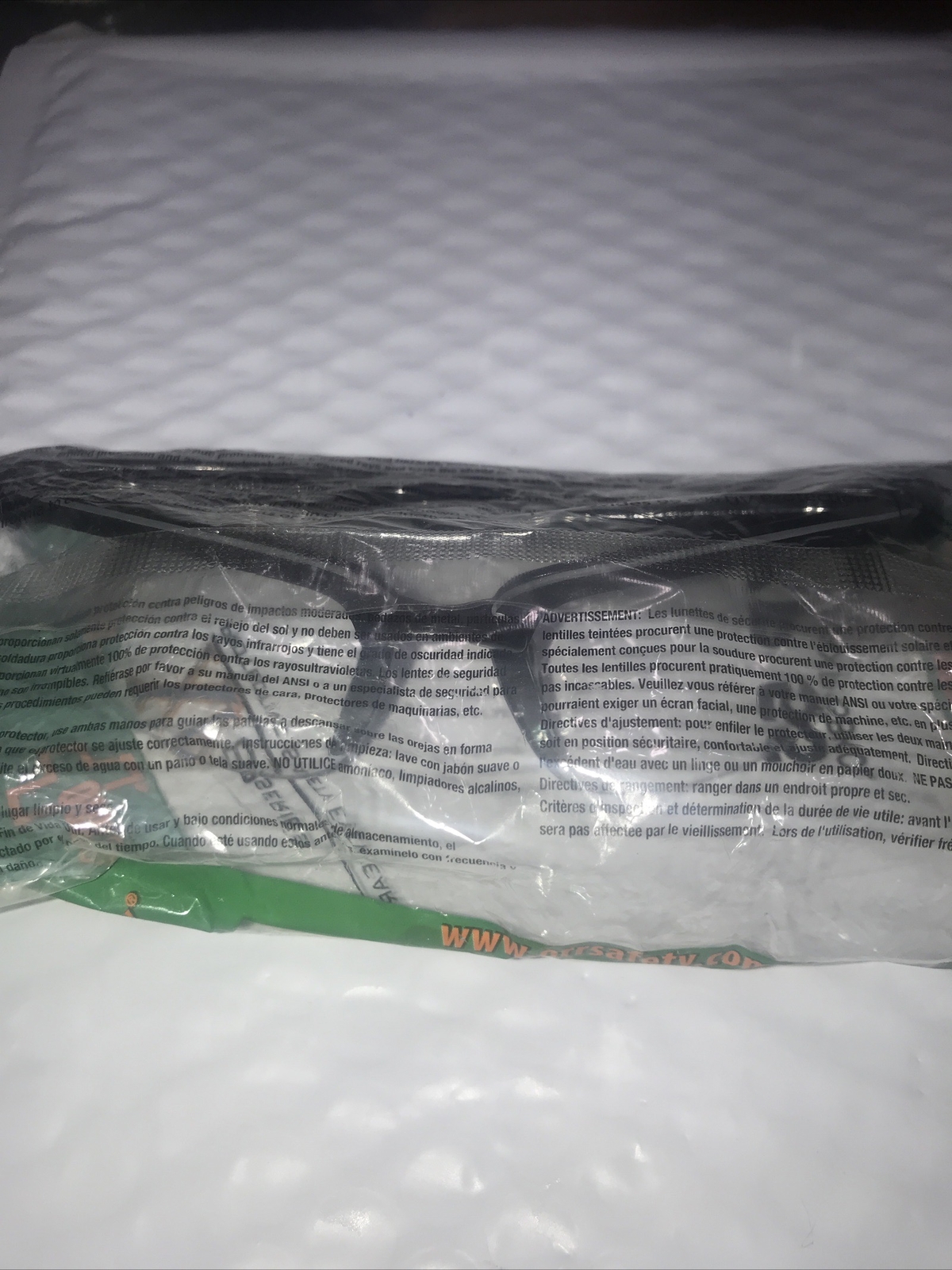 ORR Safety Protective Eyewear Glasses XP87 Series XP55 Clear Lens sealed NIP