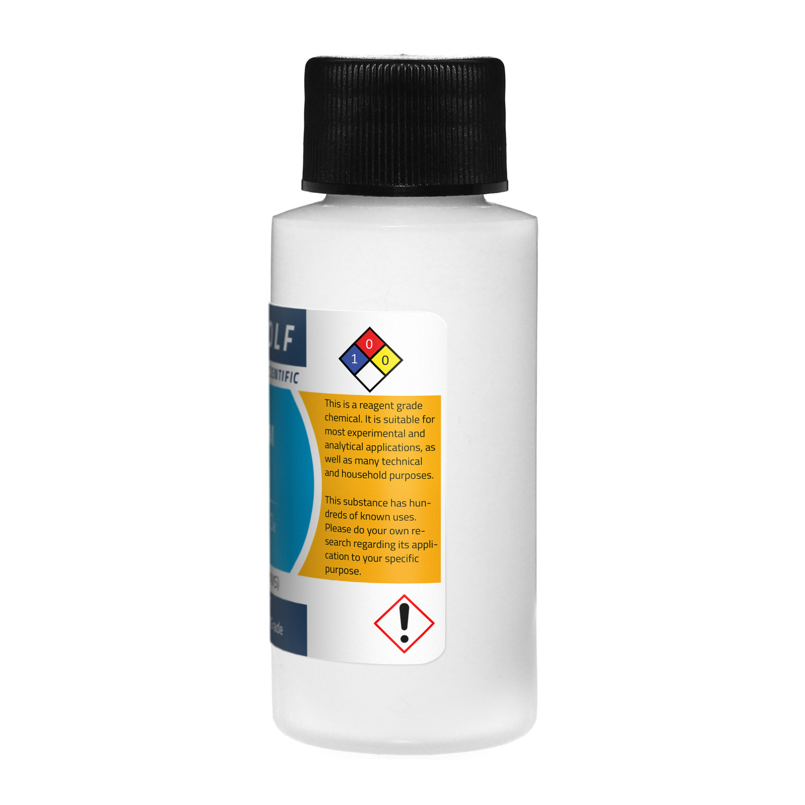 Disodium EDTA, 0.5oz, Reagent Grade 99% Pure, Sturdy Bottle SHIPS SAME DAY