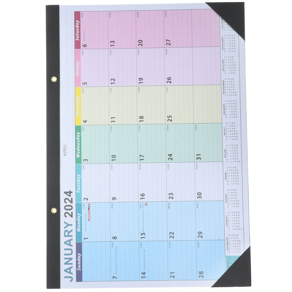 Schedule Long-term Use Calendar Beautiful Appearance Office