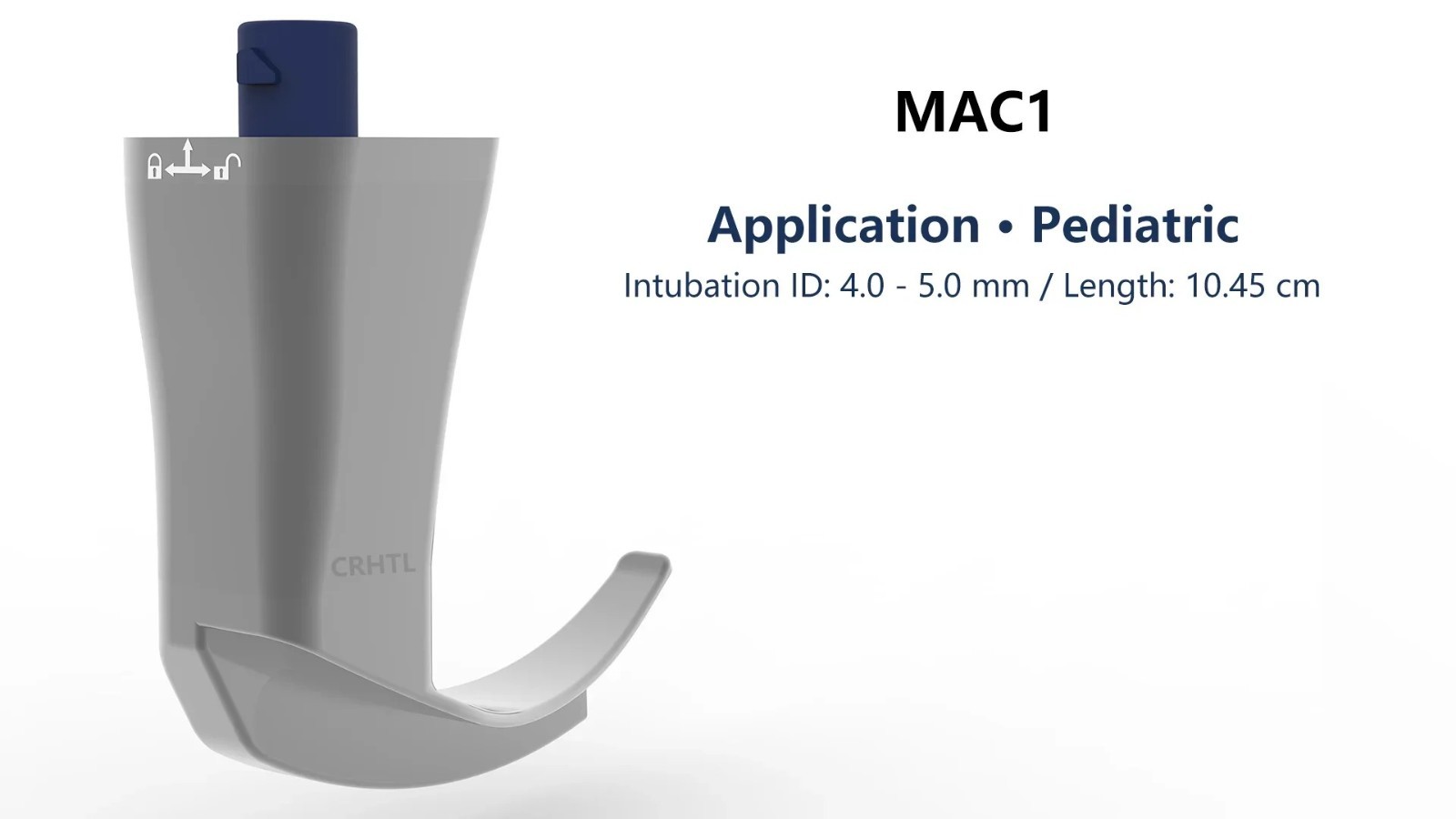 Touch Screen Video Laryngoscope Reusable Sterilizable Blades six option