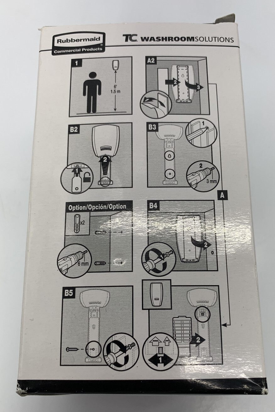 Washroom Solutions TCell Dispenser White Continuous Odor Control System It/570
