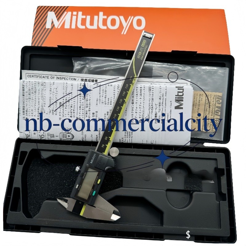 Mitutoyo 500-196-30 0-6″ 150mm Absolute Digimatic Vernier Caliper Japan