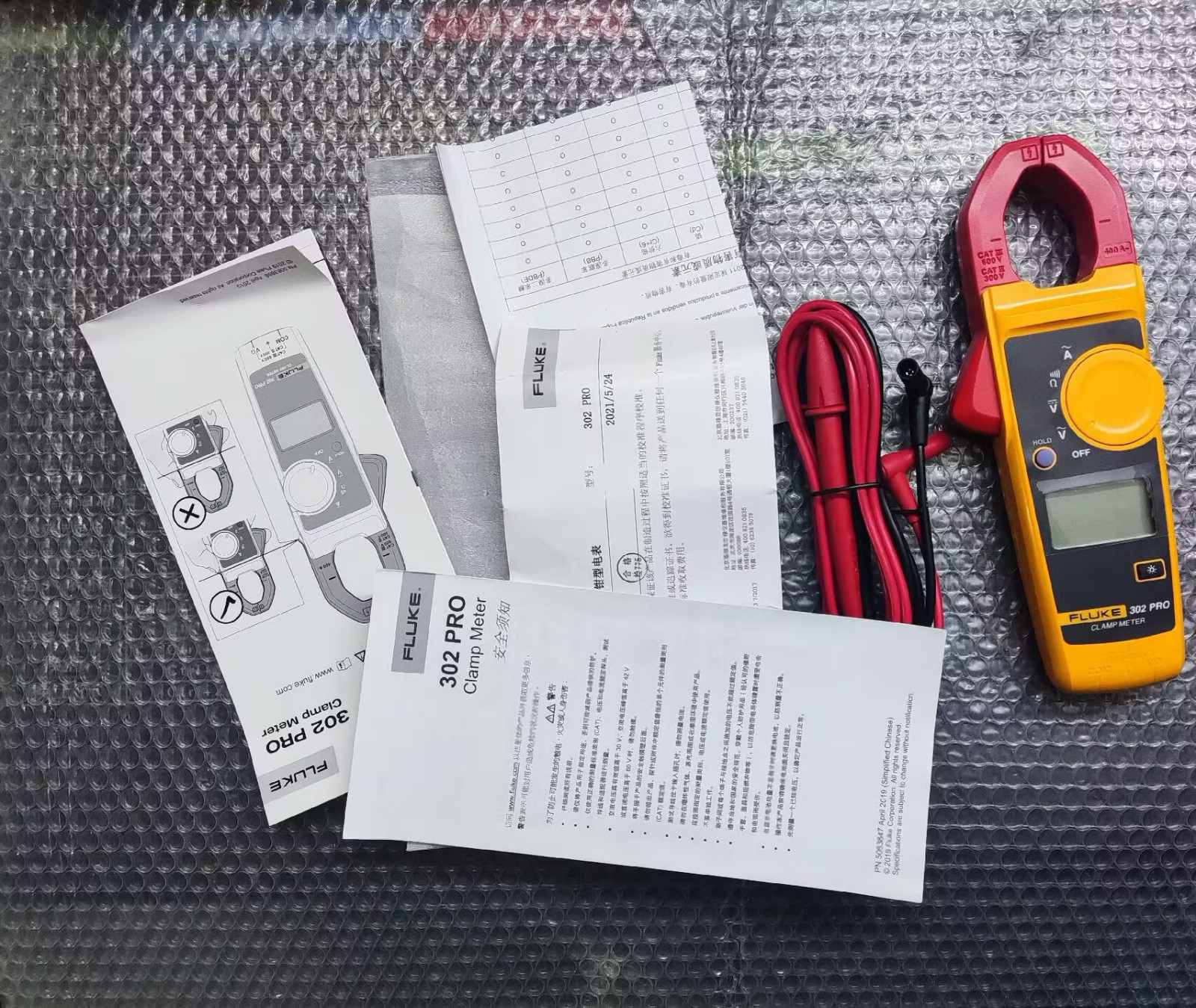 FLUKE 302 PRO Clamp Meter Brand new fast Fast Shipping
