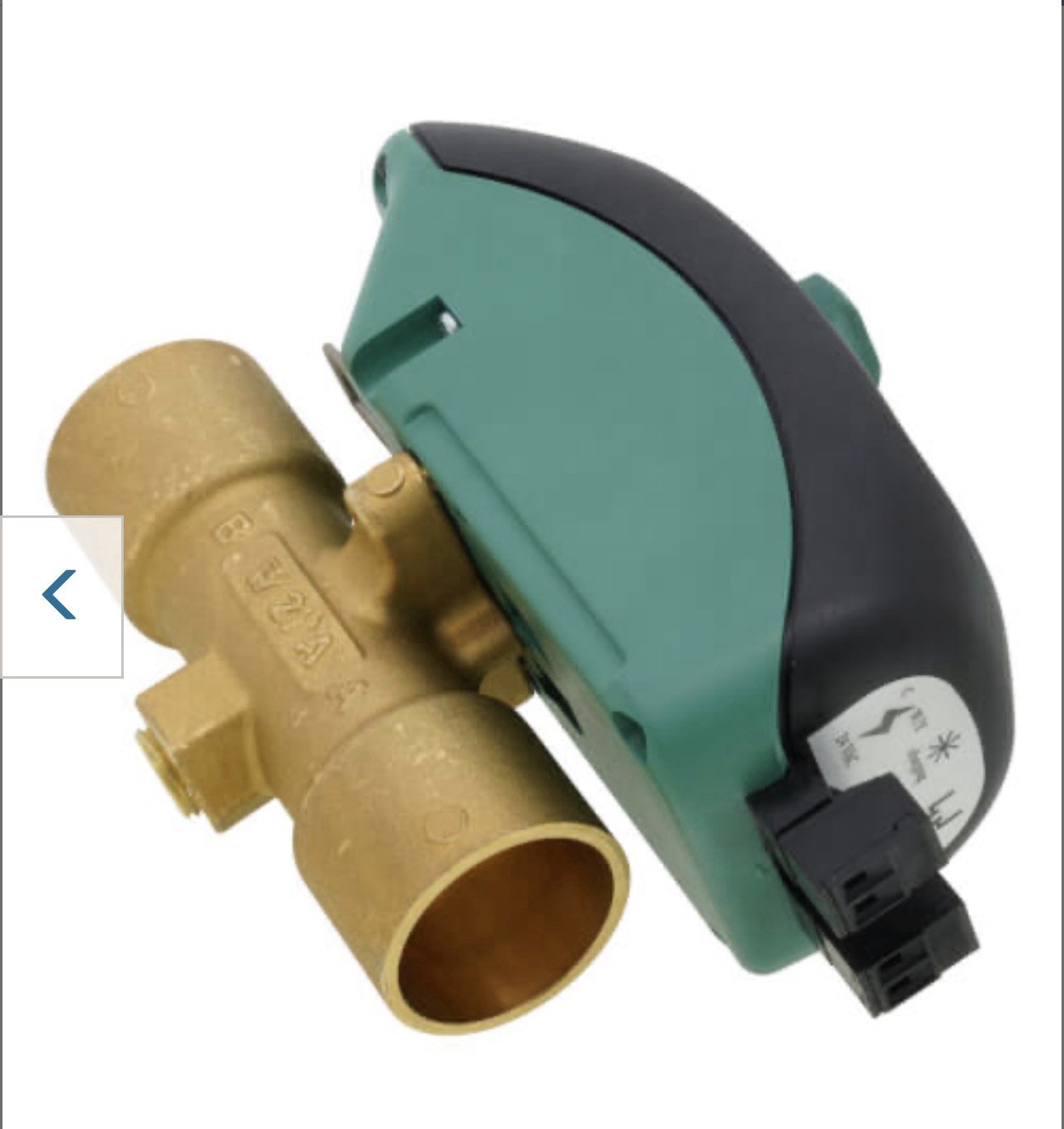 Taco Z100C2-2 Zone Valve, 2 Way, Normally Closed 1” Sweat 2 Way