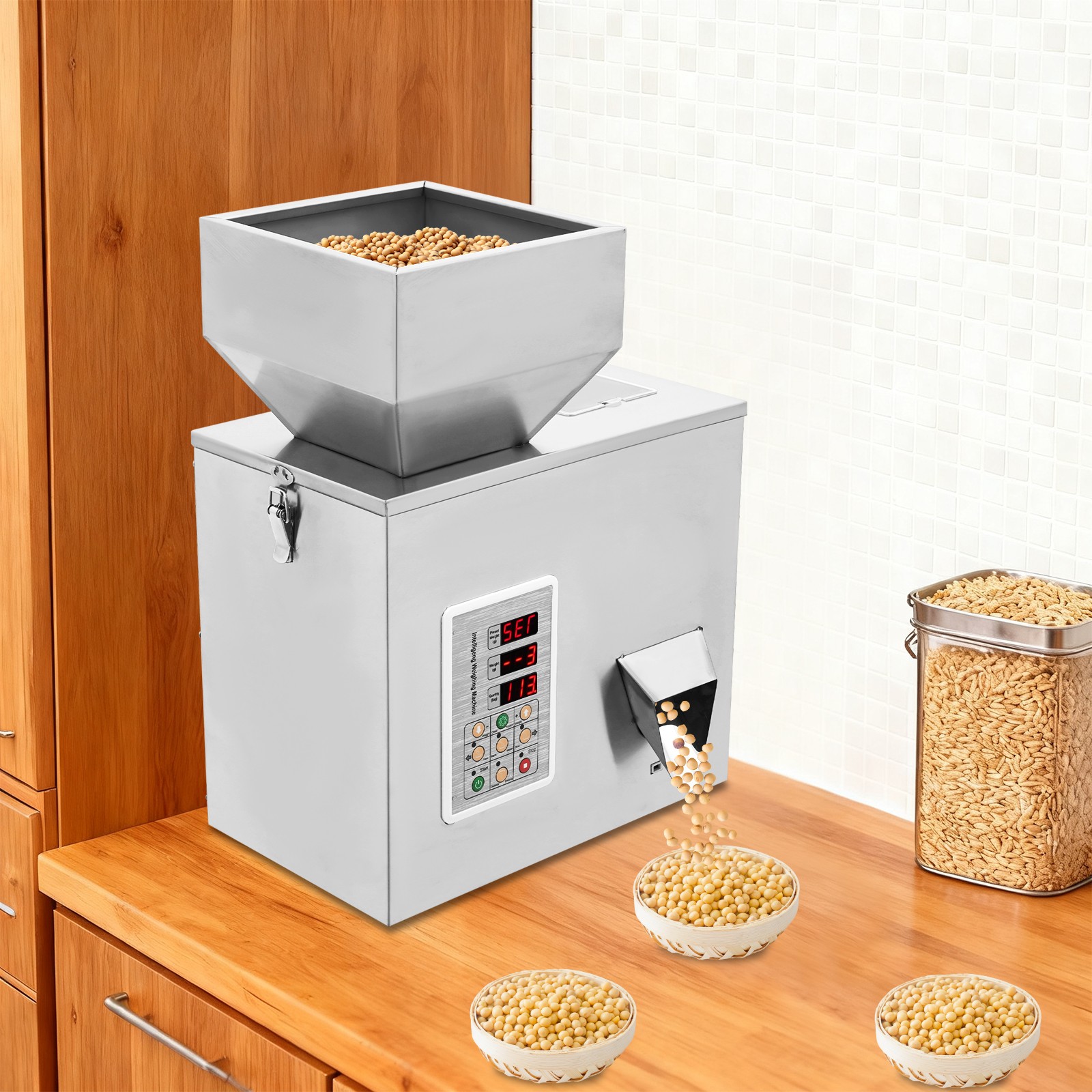 Automatic Intelligent Weighing Filling Machine Adjustable Particle Dispenser