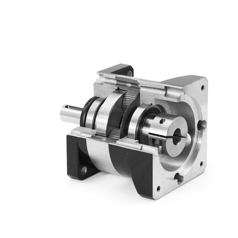 Planetary Reducer Nema23 Stepper Motor Gearbox Speed Ratio 5:1 Safe Efficient