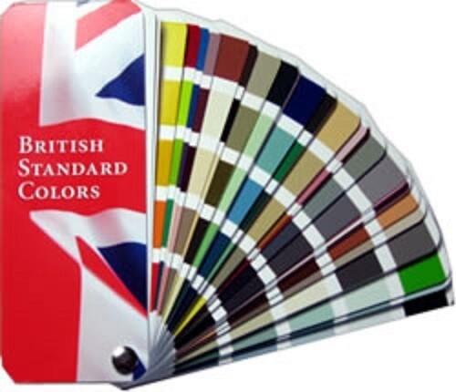 ENAMEL PAINT COLOURS – British Standard BS 381C & BS 4800 Colour Swatch Fan Deck