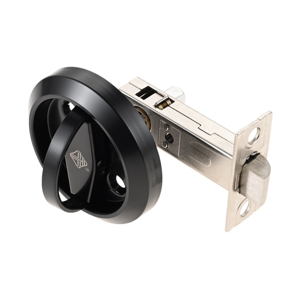 Flush Mount Low Profile Door Knob Stainless Steel Round Recessed Door Knob