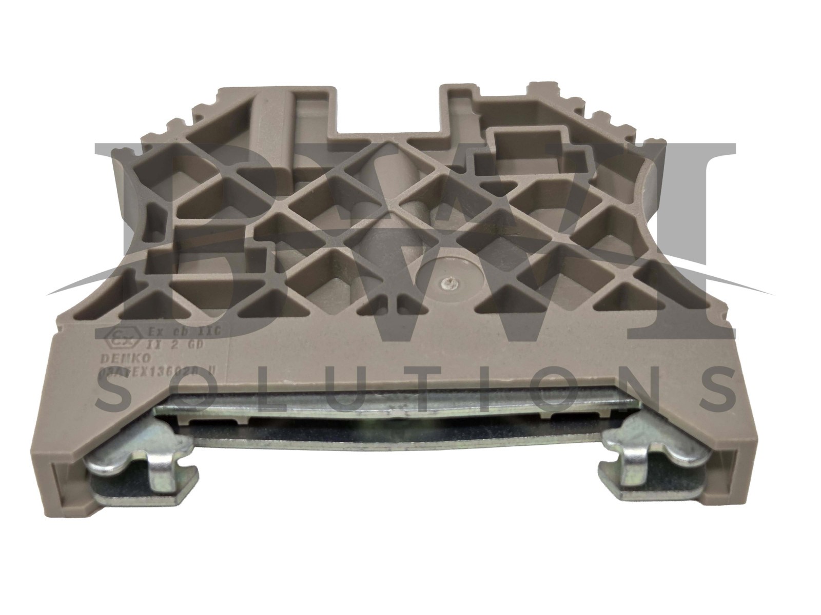 NEW Weidmuller 1061200000 End Bracket Dark Beige WEW 35/2 WEW352 Lot of 19