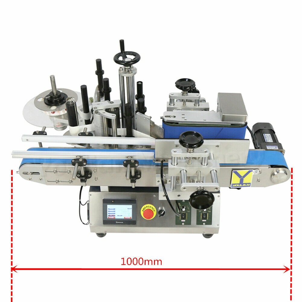 Desktop Label Applicator Automatic Round Bottle Plastic Labeling Machine