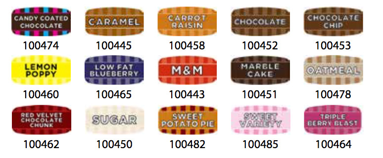 PICK YOUR Bakery Store Labels Stickers 1000 each per roll SEE LIST BELOW