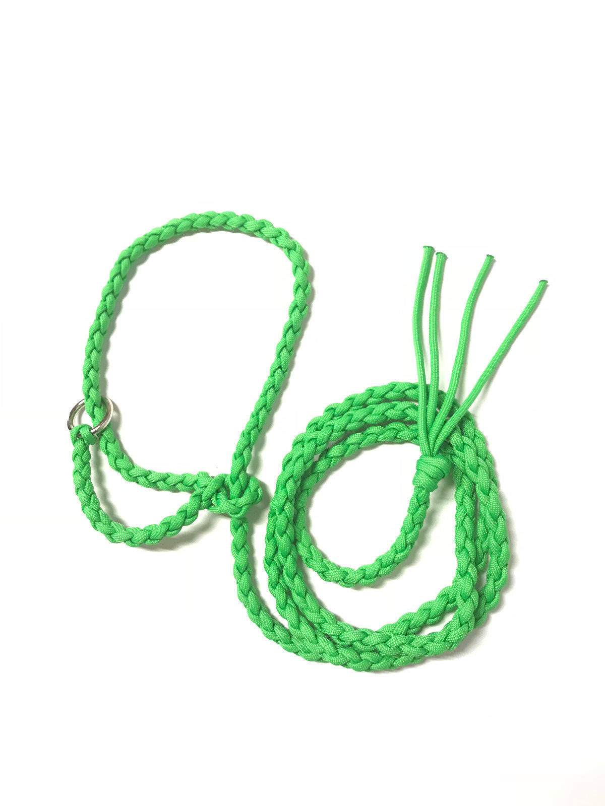 small livestock halter goat sheep alpaca, neon green goat halter and lead