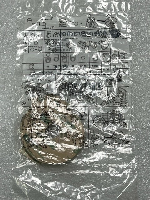 Bag of 10 pcs – 800F-15YS Ser A 60mm Legend Plate New in Sealed Bag