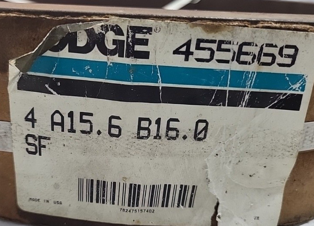 NEW DODGE 4 A15.6 B16.0 SF PULLEY SHEAVE 4GROOVE 16.35″ OD 2-15/16″ BORE, 455669