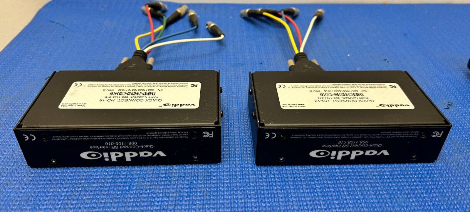 Vaddio 998-1105-016 Quick-Connect SR-Short Range Video Interface (QTY 2)